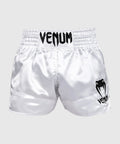 Venum Classic Muay Thai Shorts White-Black