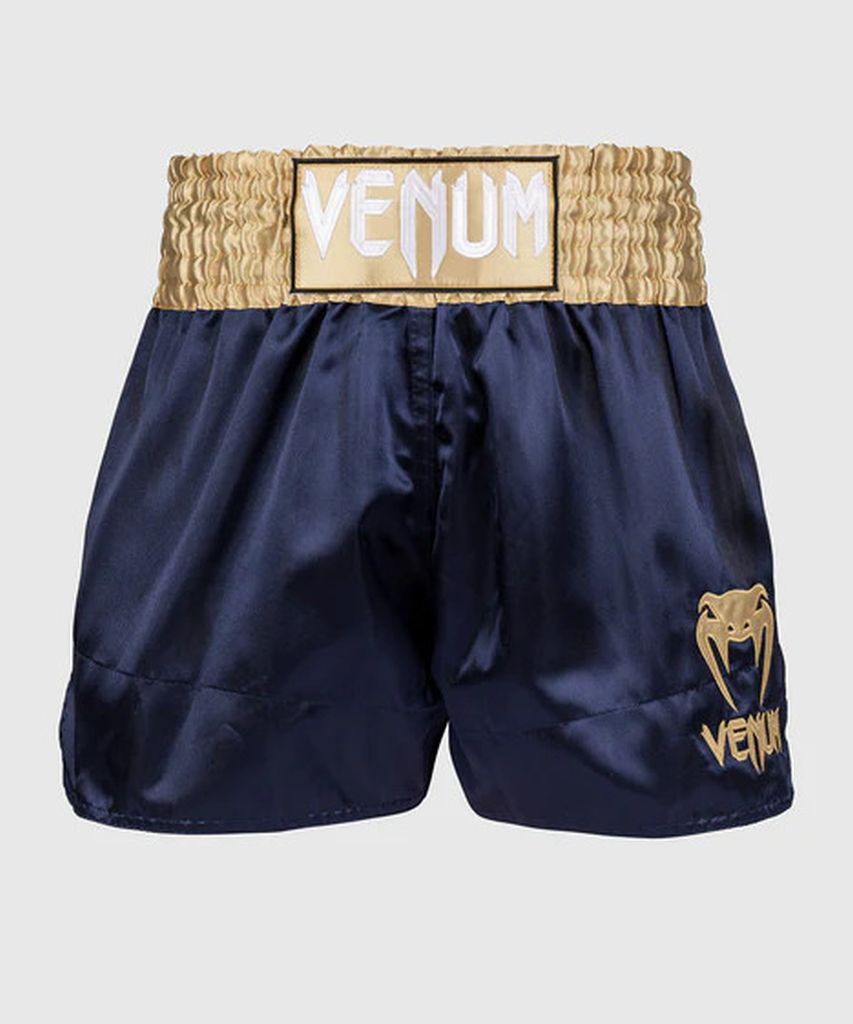 Venum Classic Muay Thai Shorts Blue-Gold