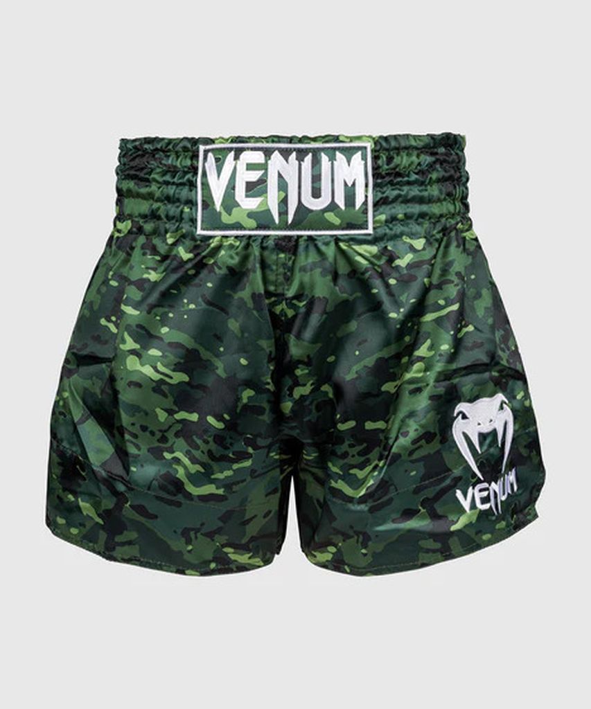 Venum Classic Muay Thai Shorts Camo-Green
