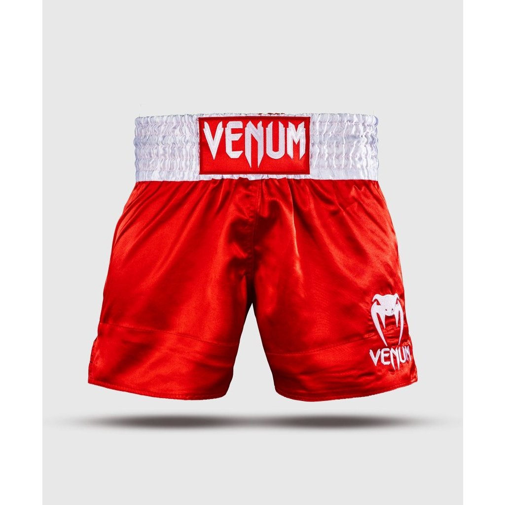 Venum Classic Muay Thai Shorts Muay Thai Shorts Red-White