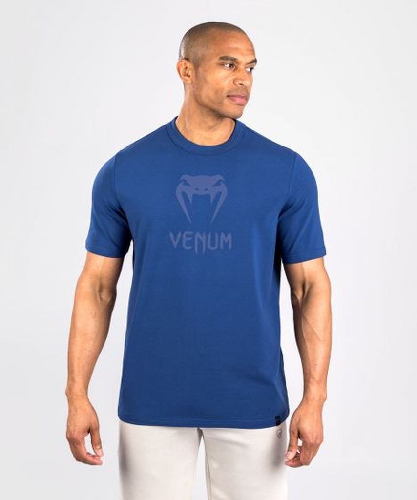 Venum Classic T- Shirt Navy Blue-Navy Blue