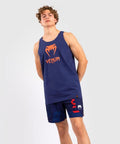 Venum Classic Tank Top Navy Blue-Orange