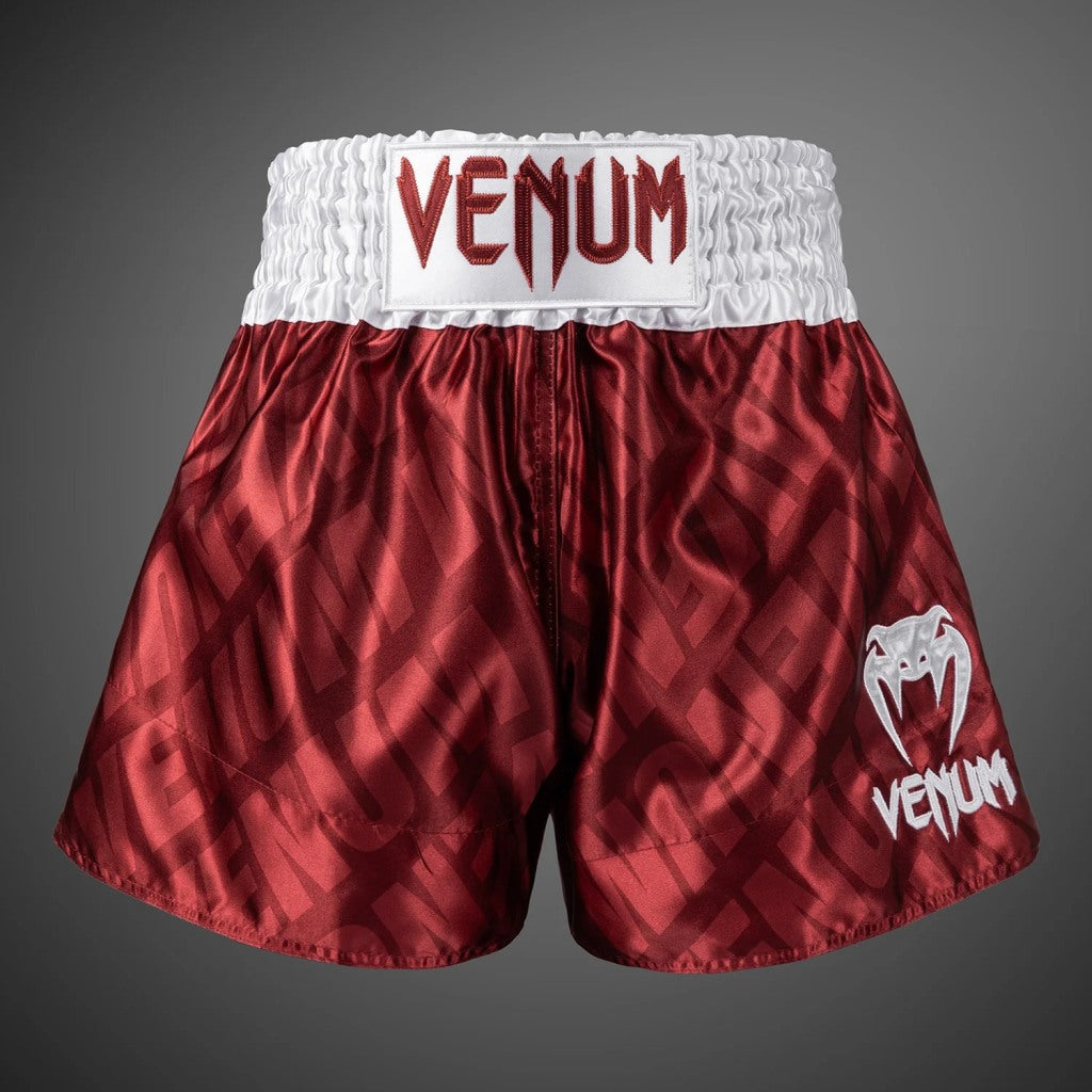 Venum Contender XT Muay Thai Shorts Red-White