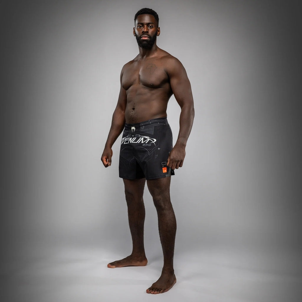 Venum Eclipse MMA Fight Shorts Black-White
