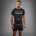 Venum Eclipse SS Rashguard Black-White