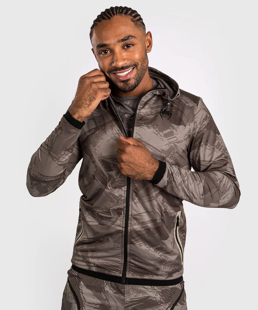 Venum Electron 3.0 Hoodie Brown-Camo