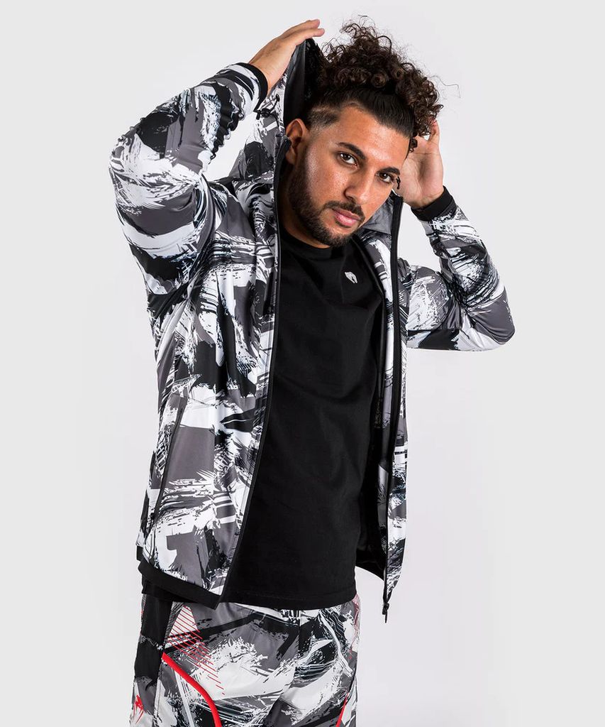 Venum Electron 3.0 Hoodie Grey-Red
