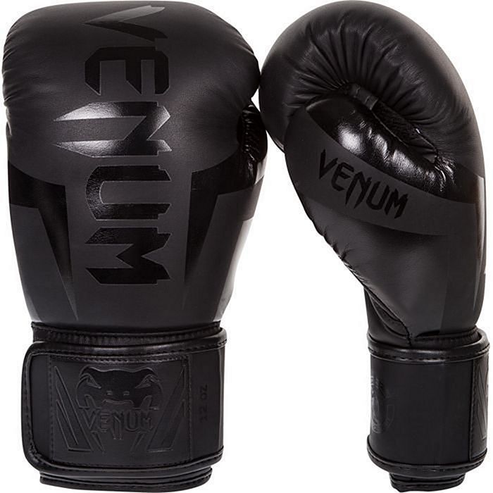 Venum Elite Boxing Gloves Black