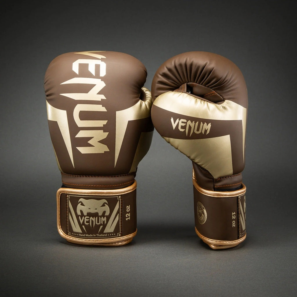 Venum Elite Boxing Gloves White-White