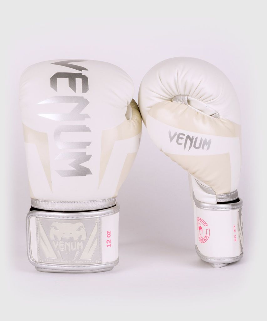 Venum Elite Boxing Gloves Grey-Grey
