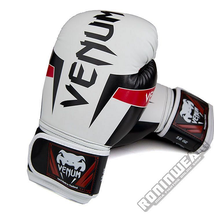 Venum Elite Boxing Gloves Grey-Grey