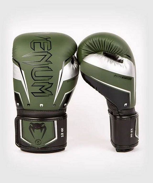 Venum Elite Evo Boxing Gloves Black-Black