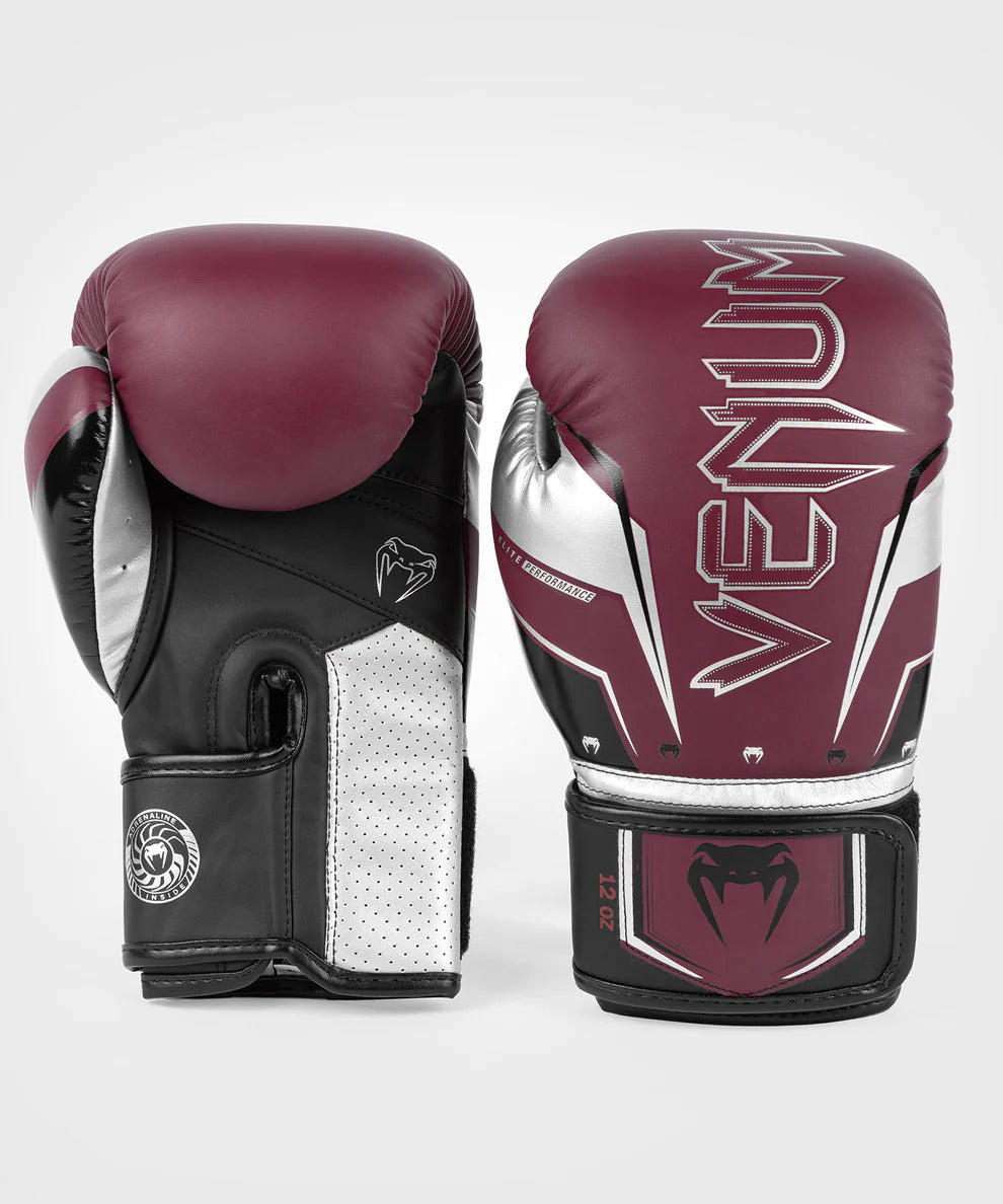 Venum Elite Evo Boxing Gloves Black-Black