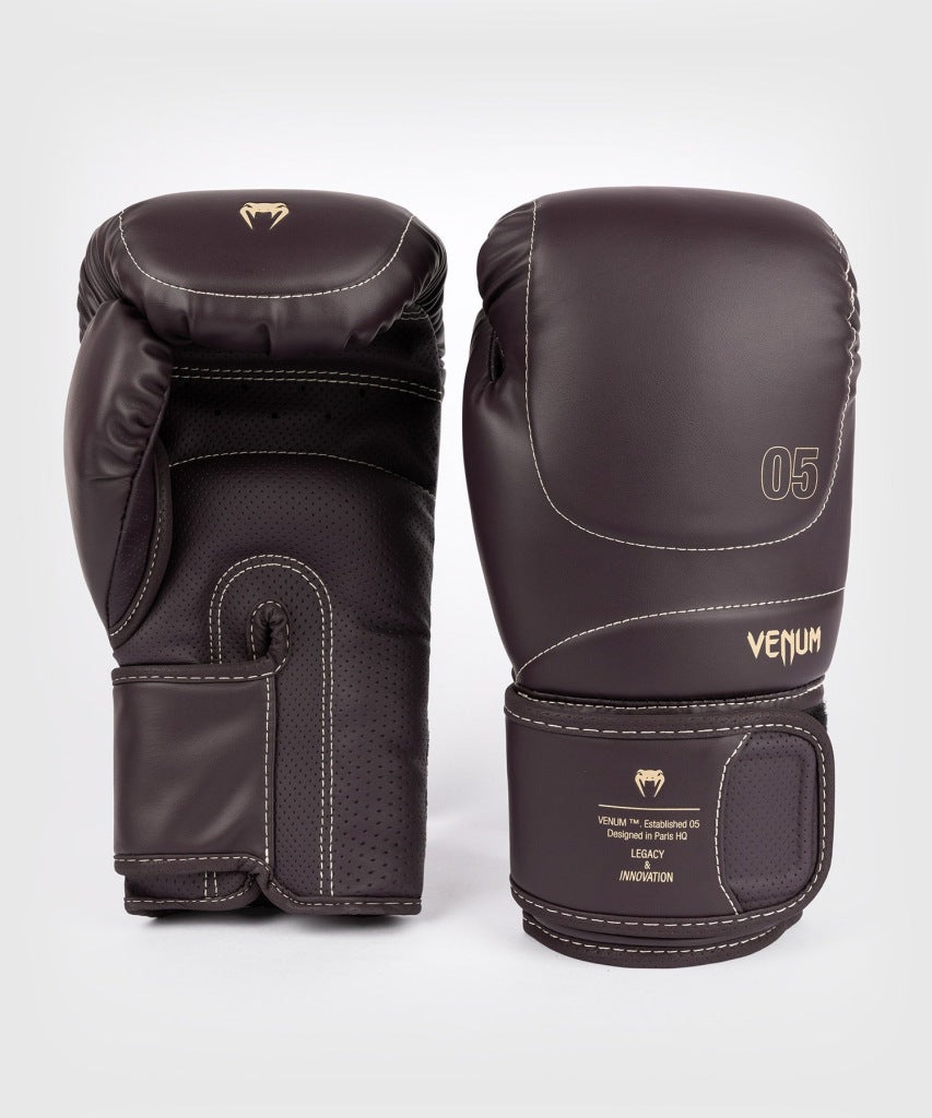 Venum Impact Evo Boxing Gloves Brown-Green