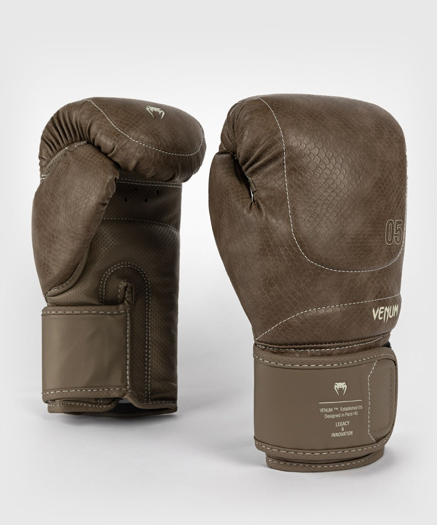 Venum Impact Evo Scales Boxing Gloves Black