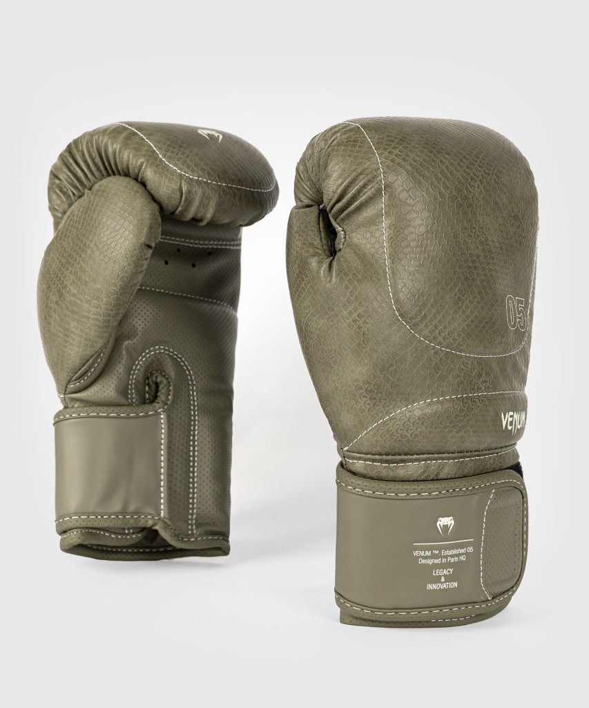 Venum Impact Evo Scales Boxing Gloves Black