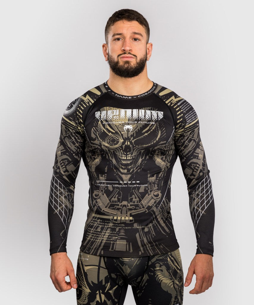 Venum Invader LS Rashguard Black-Camo