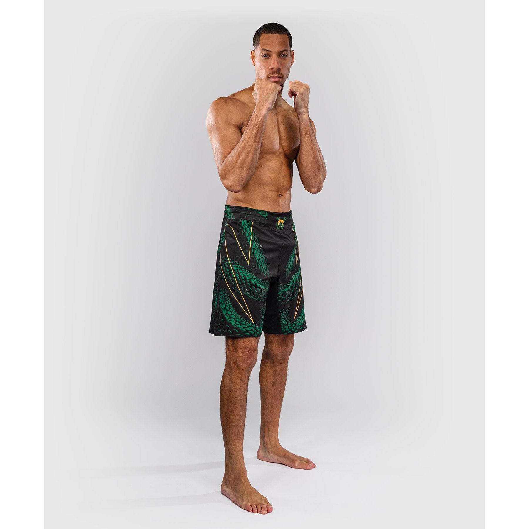 Venum Matupa Fight MMA Fight Shorts Black-Green