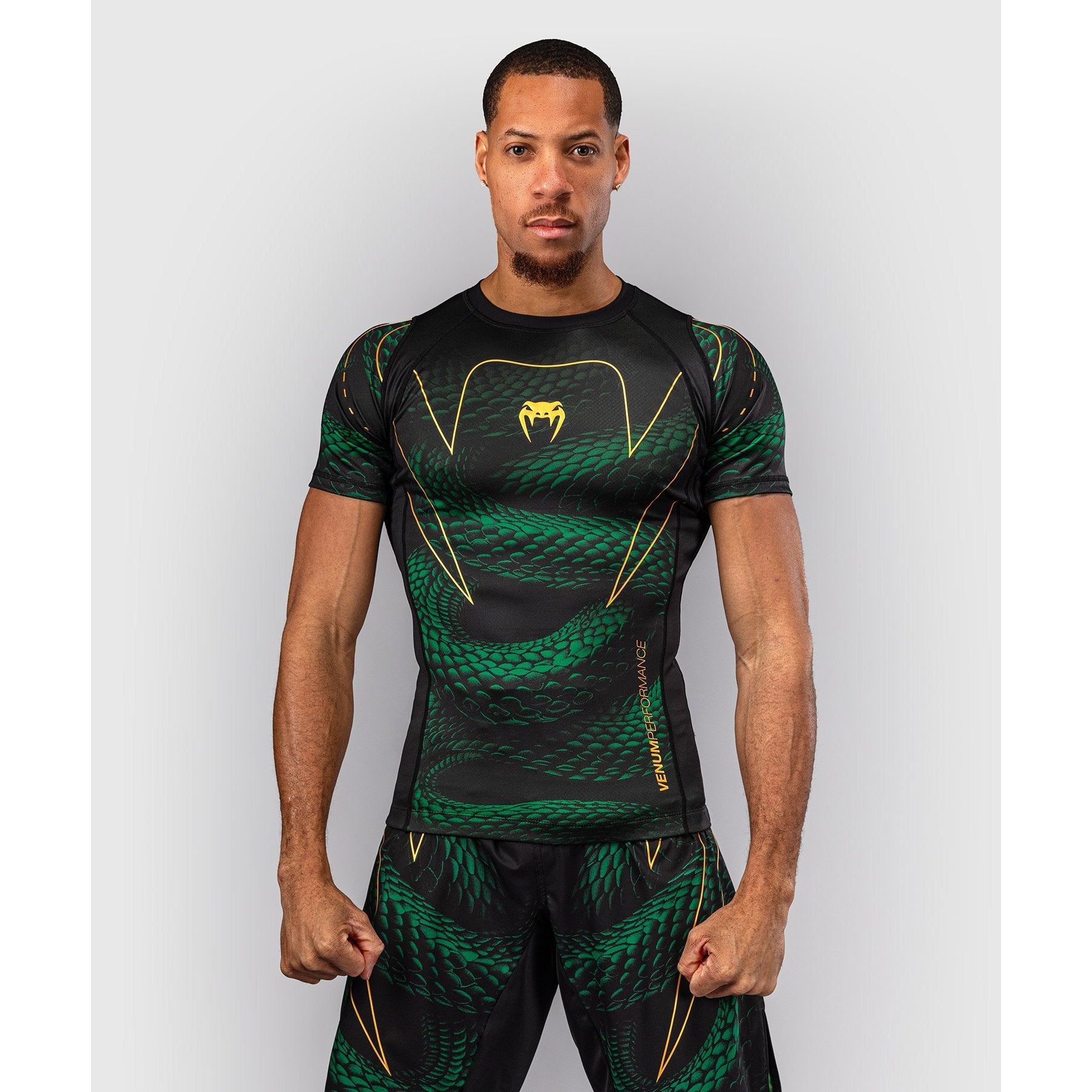 Venum Matupa SS Rashguard Black-Grey
