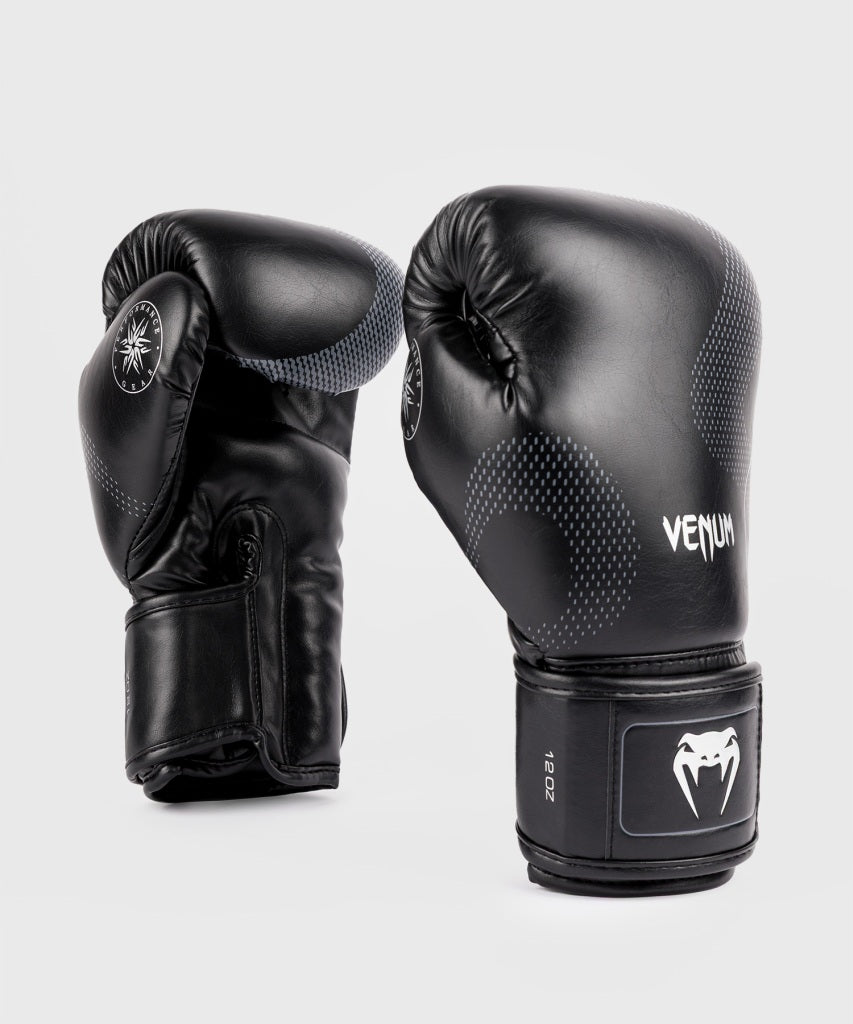 Venum Nexus Boxing Gloves Black-Silver