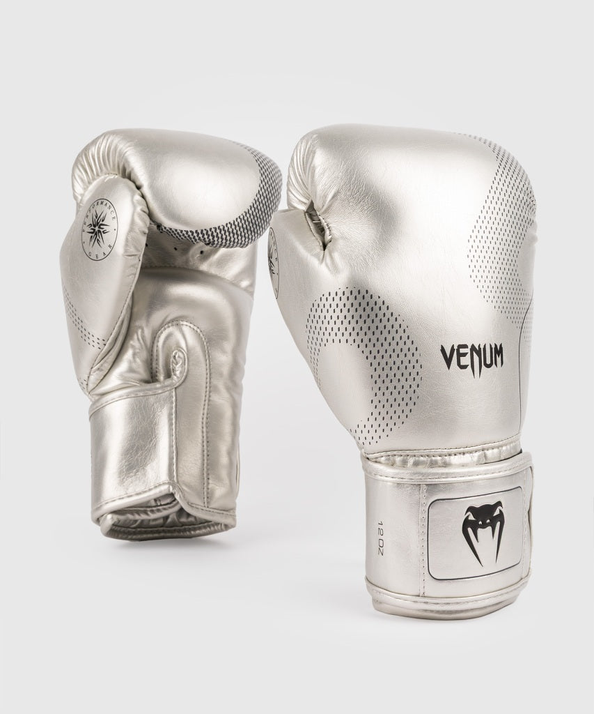Venum Nexus Boxing Gloves Silver-Black