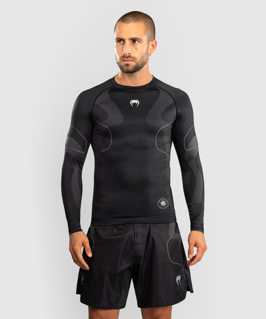 Venum Nexus LS Rashguard Black-Silver