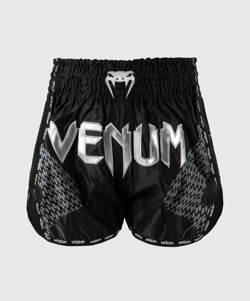 Venum Nexus Muay Thai Shorts Black-Silver