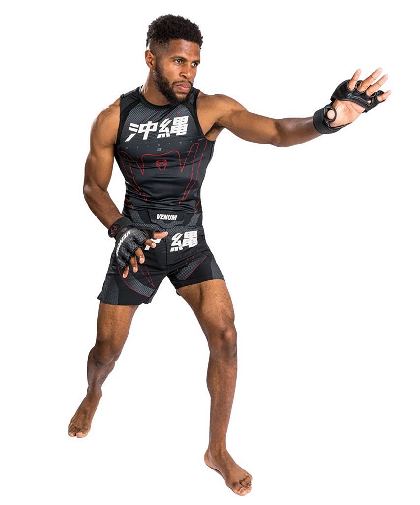 Venum Okinawa 3.0 MMA Fight Shorts Black-Red