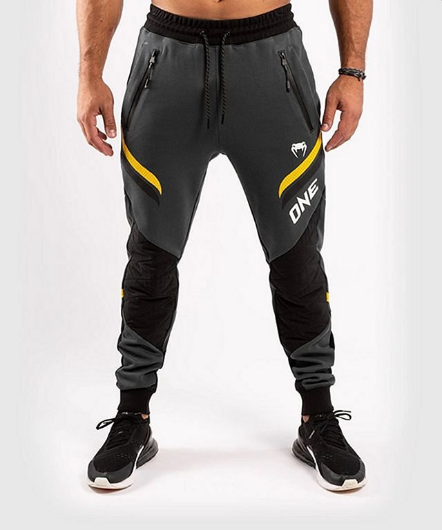 Venum ONE FC Impact Joggers Grey-Yellow