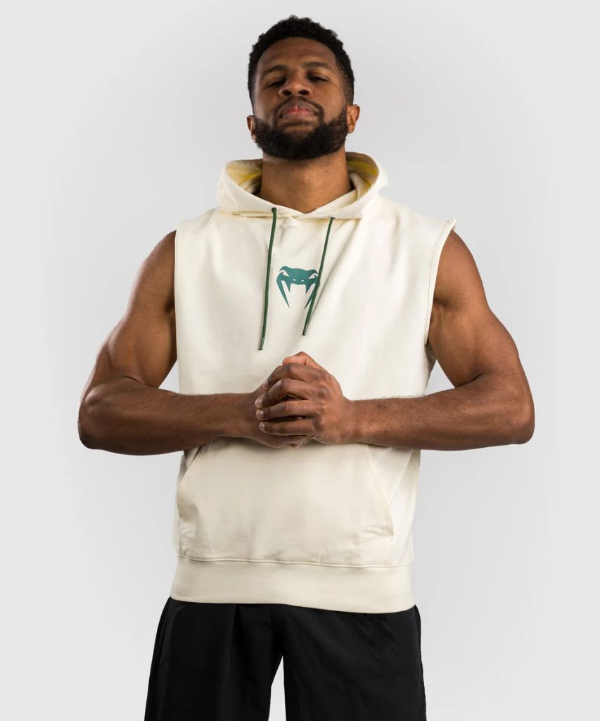 Venum Sparring Sleeveless Hoodies White