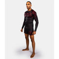 Venum Spectre LS Rashguard Black-Red