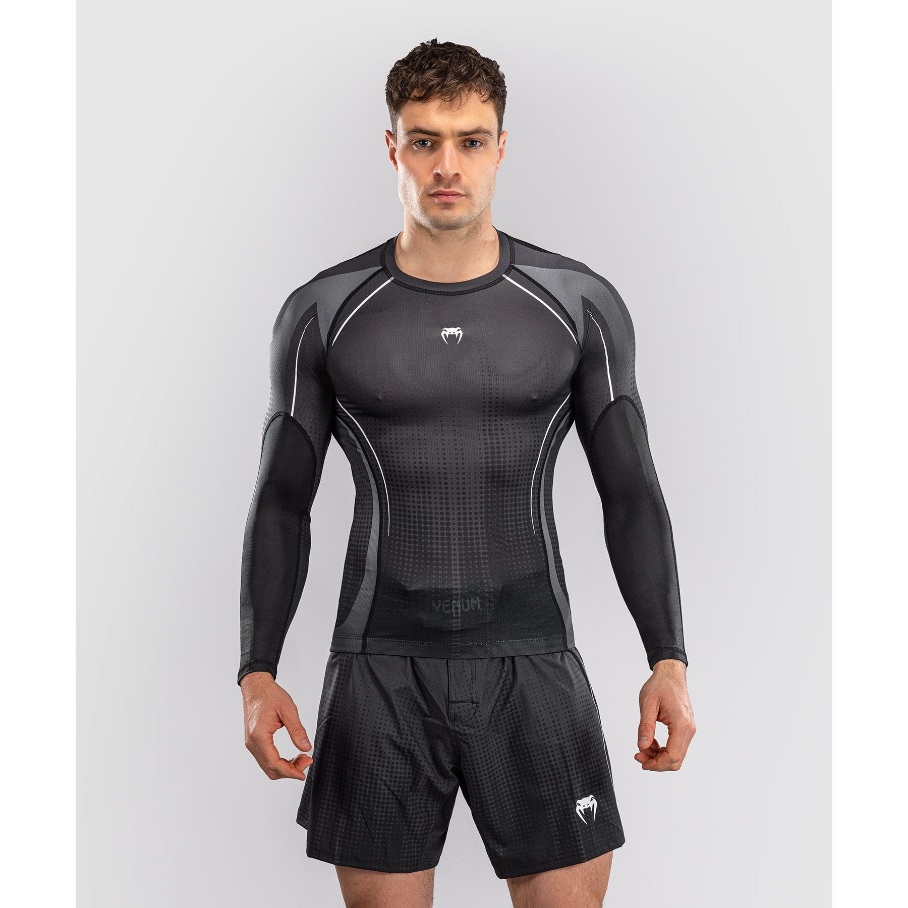 Venum Stealth LS Rashguard Green