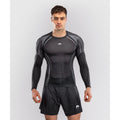 Venum Stealth LS Rashguard Black-White