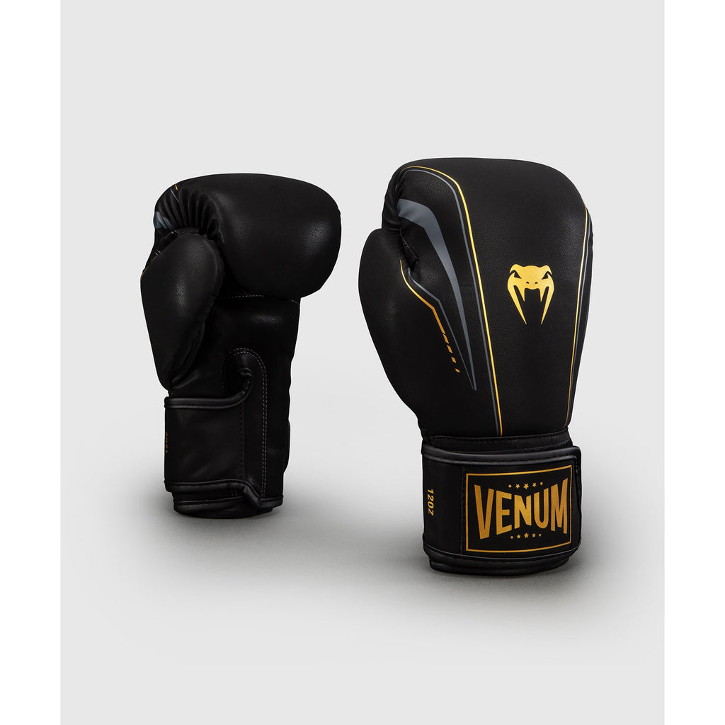 Venum Streamline Boxing Gloves Black-Gold