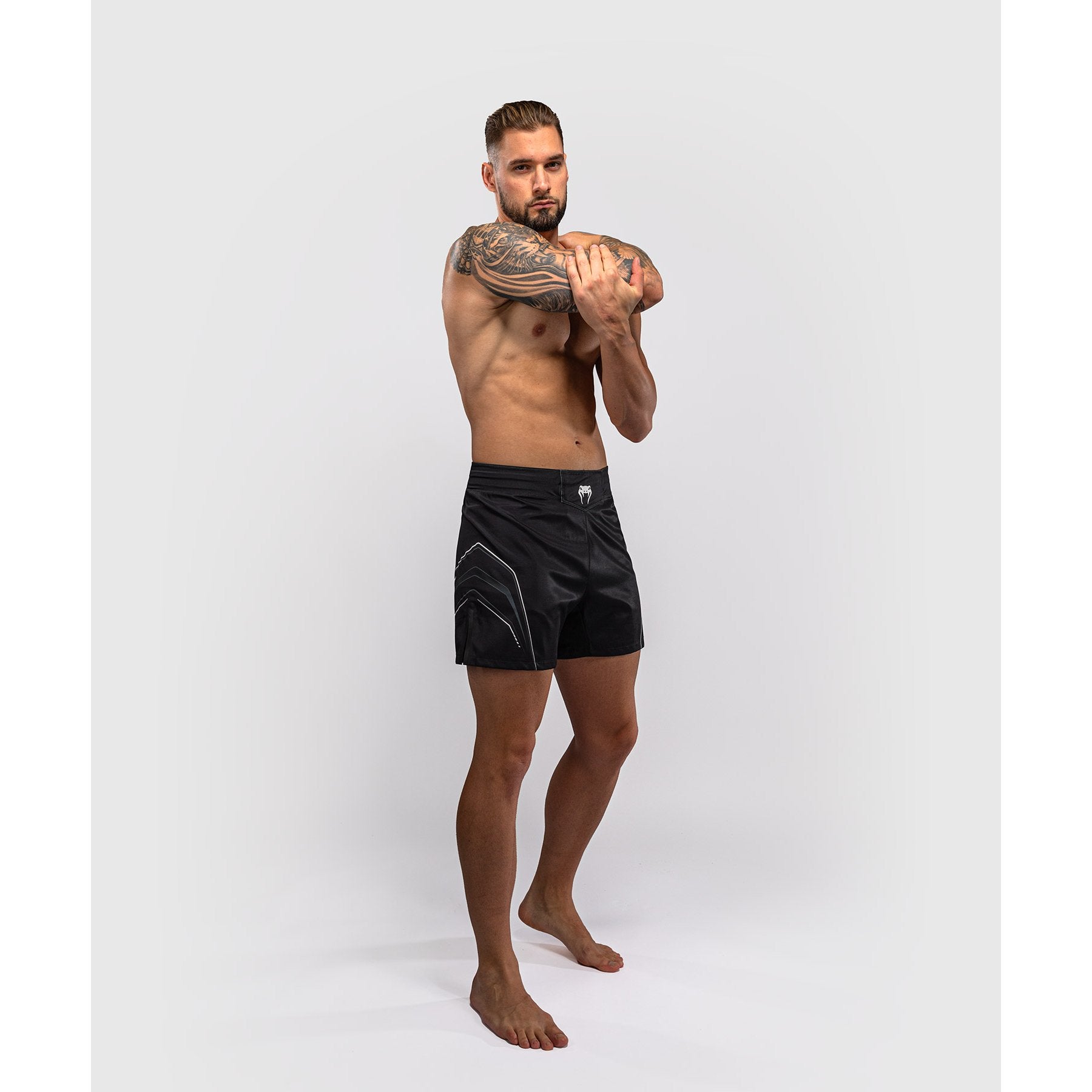 Venum Streamline MMA Fight Shorts Black-White