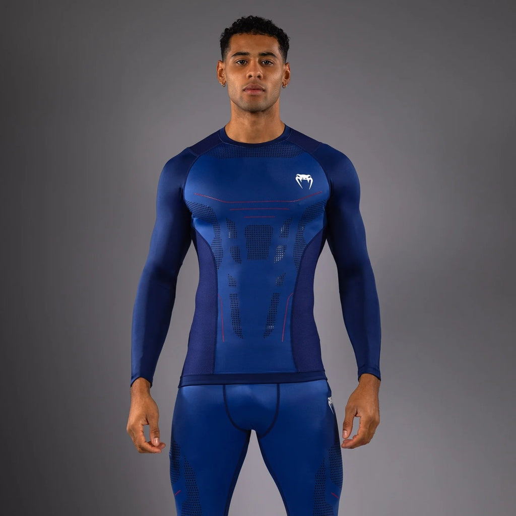 Venum Technical 3.0 LS Rashguard Blue