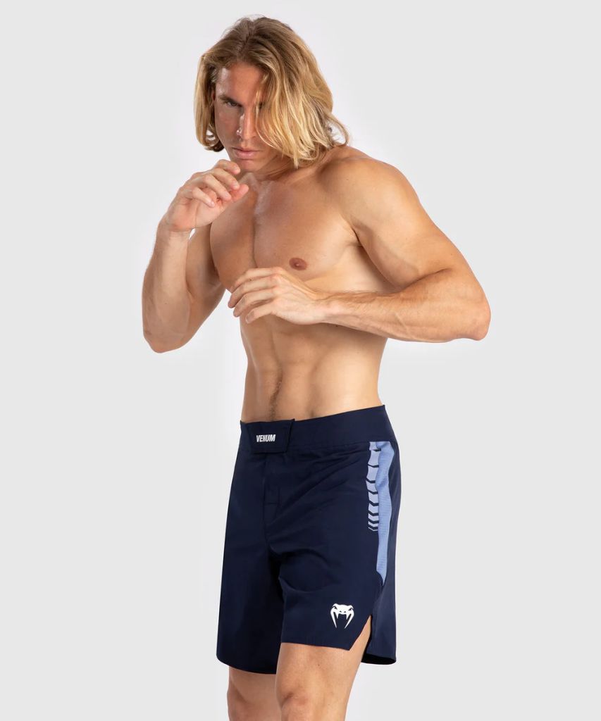 Venum Tempest MMA Fight Shorts Navy Blue-Blue