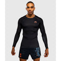 Venum Thunder Dragon LS Rashguard Black-Bronze
