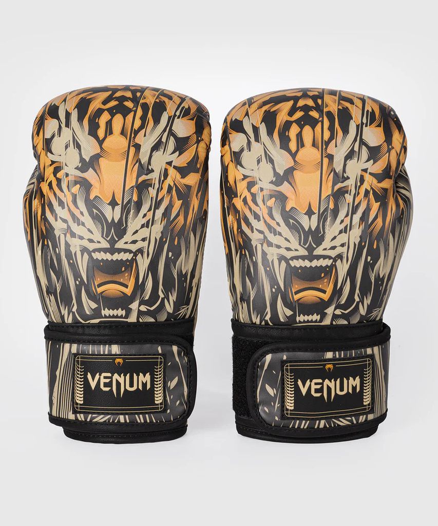 Venum Tiger Boxing Gloves Black