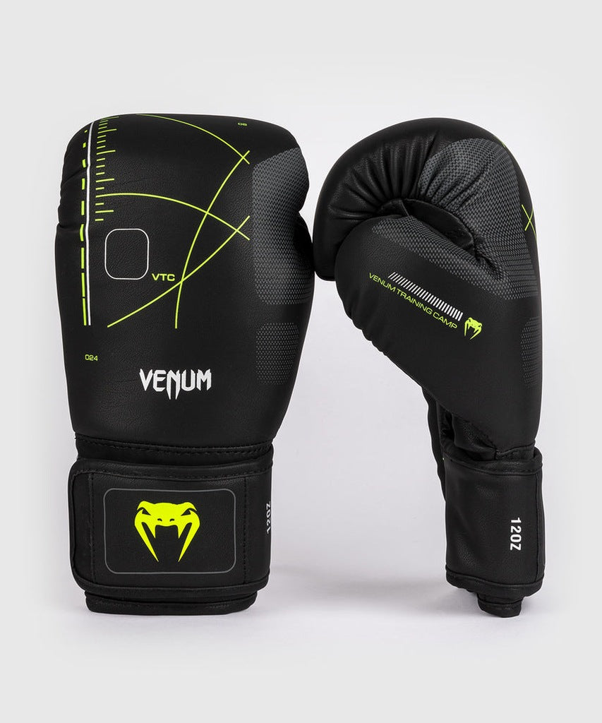 Venum Training Camp 4.0 Boxing Gloves Black-Green
