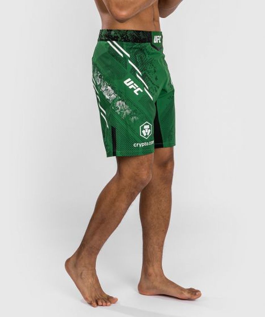 Venum Adrenaline Authentic Fight Night Long Fit MMA Fight Shorts Green