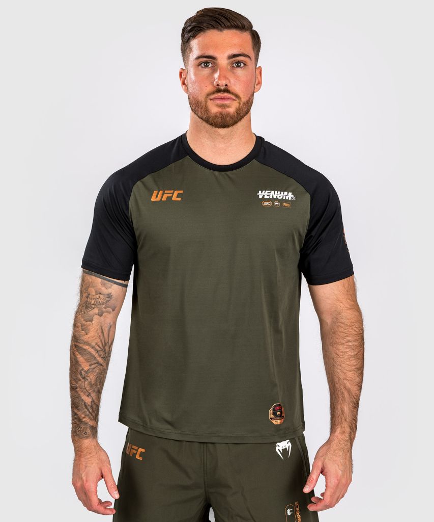 Venum UFC Adrenaline Fight Week MenDrytech T-shirt Green
