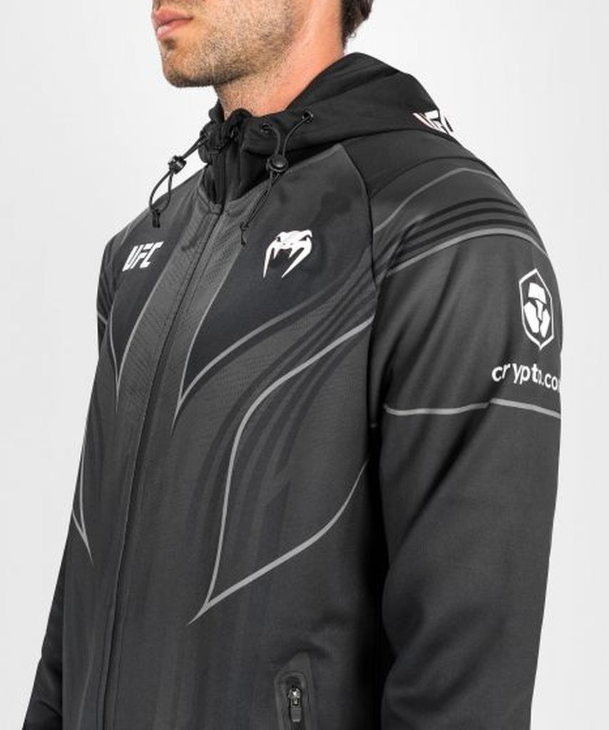 Venum UFC Authentic Fight Night 2.0 Mens Walkout Hoodie Black
