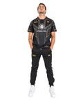 Venum UFC Authentic Fight Night 2.0 Mens Walkout Jersey Black-Gold