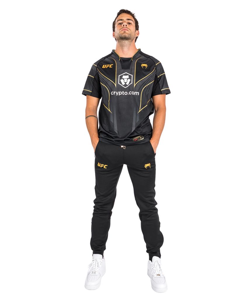 Venum UFC Authentic Fight Night 2.0 Mens Walkout Jersey Black-Gold