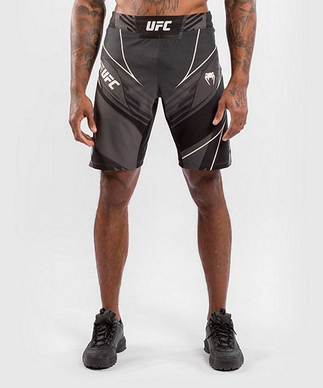 Venum UFC Authentic Fight Night Long Fit MMA Fight Shorts Black