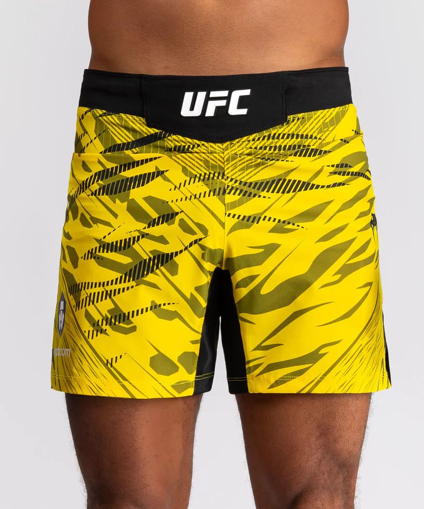 Venum UFC Fusion Authentic Fight Night Short Fit MMA Fight Shorts Yellow