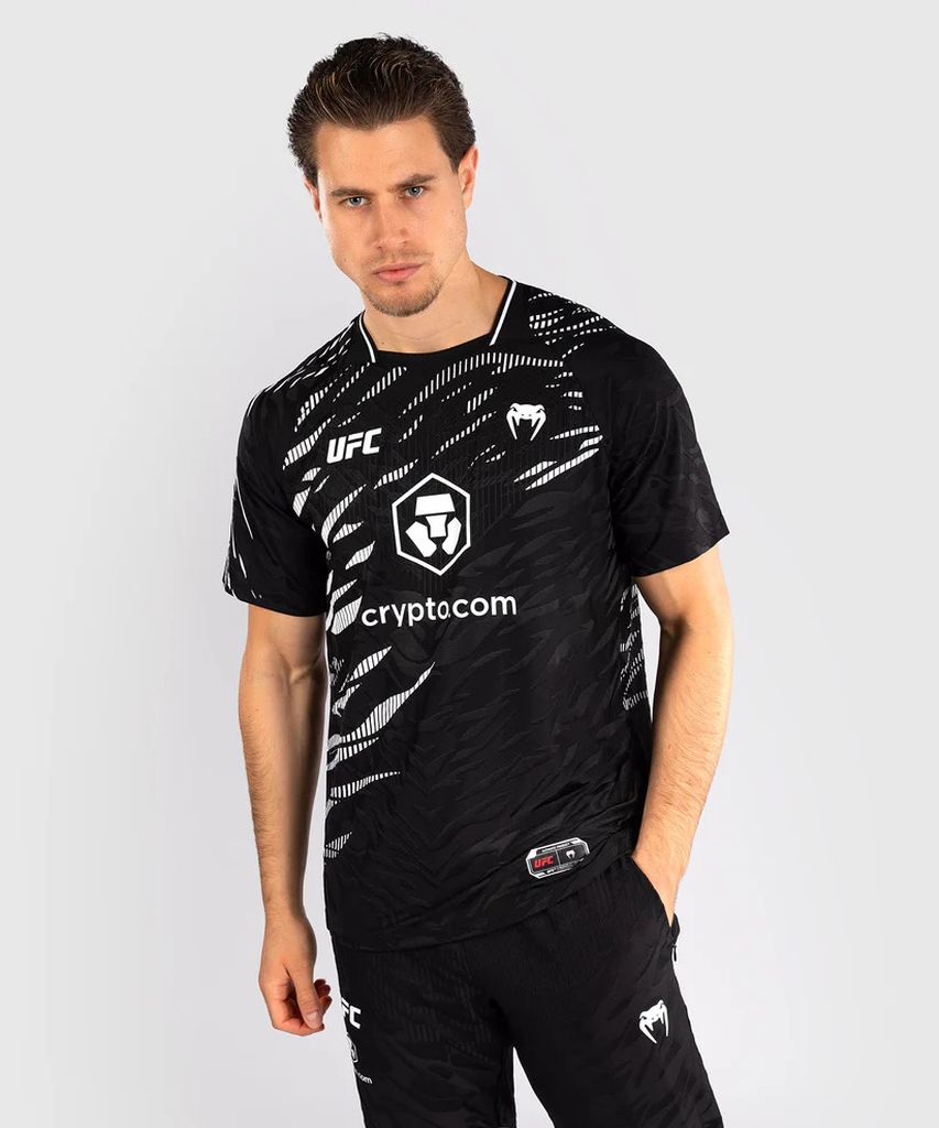 Venum UFC Fusion Authentic Fight Night Mens Walkout Jersey Black