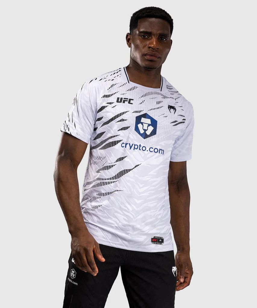 Venum UFC Fusion Authentic Fight Night Mens Walkout Jersey White