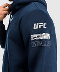 Venum UFC Fusion Fight Week Mens Pullover Hoodie Solid Blue